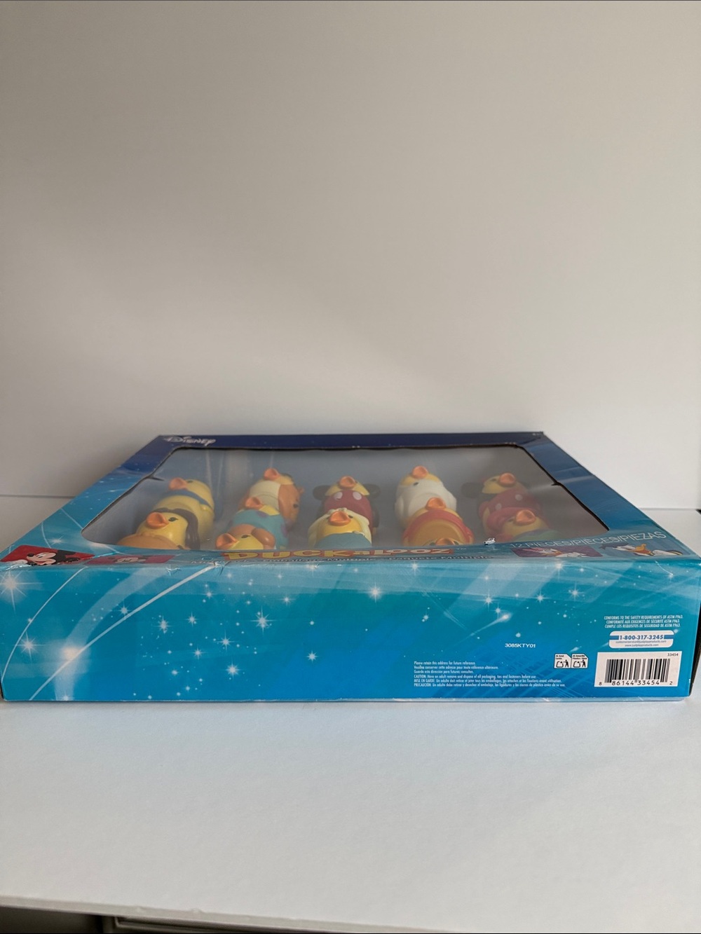 Disney DuckAlooz 12-Piece Character Duck Set - Yellow, Red, Blue, Black NIB - Picture 5 of 5